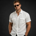 The Amalfi Safari Linen Shirt